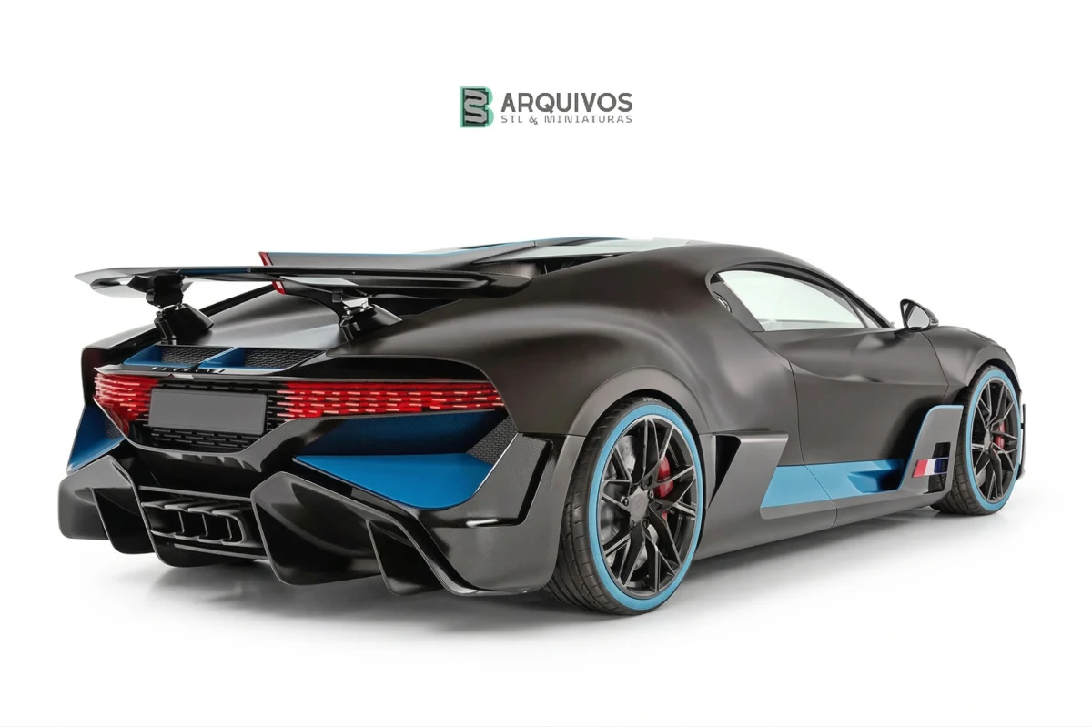 Modelo 3D STL - Bugatti Divo — foto 3
